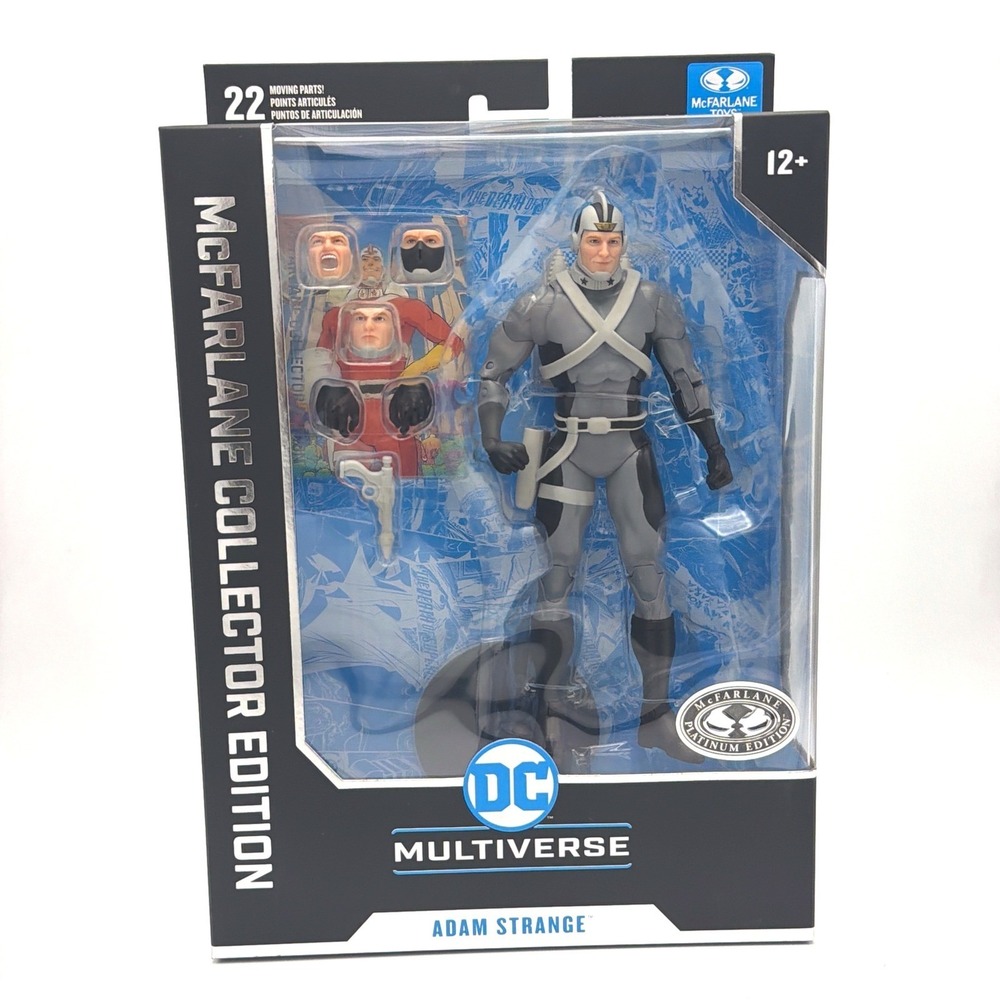 McFarlane DC Multiverse Adam Strange Platinum Edition 7" Figure NIB